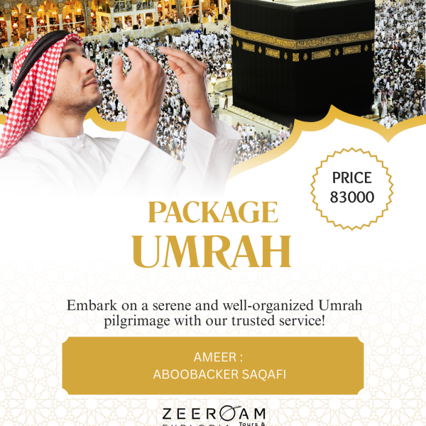 Zeeroam Umrah service - B4