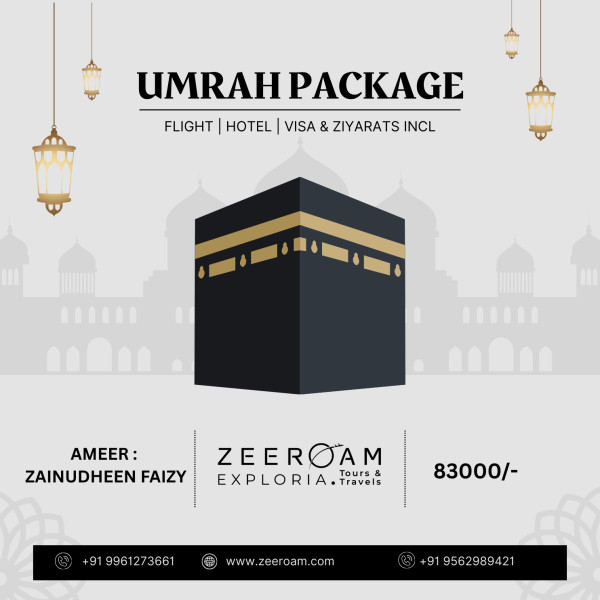 Zeeroam Umrah service - B6